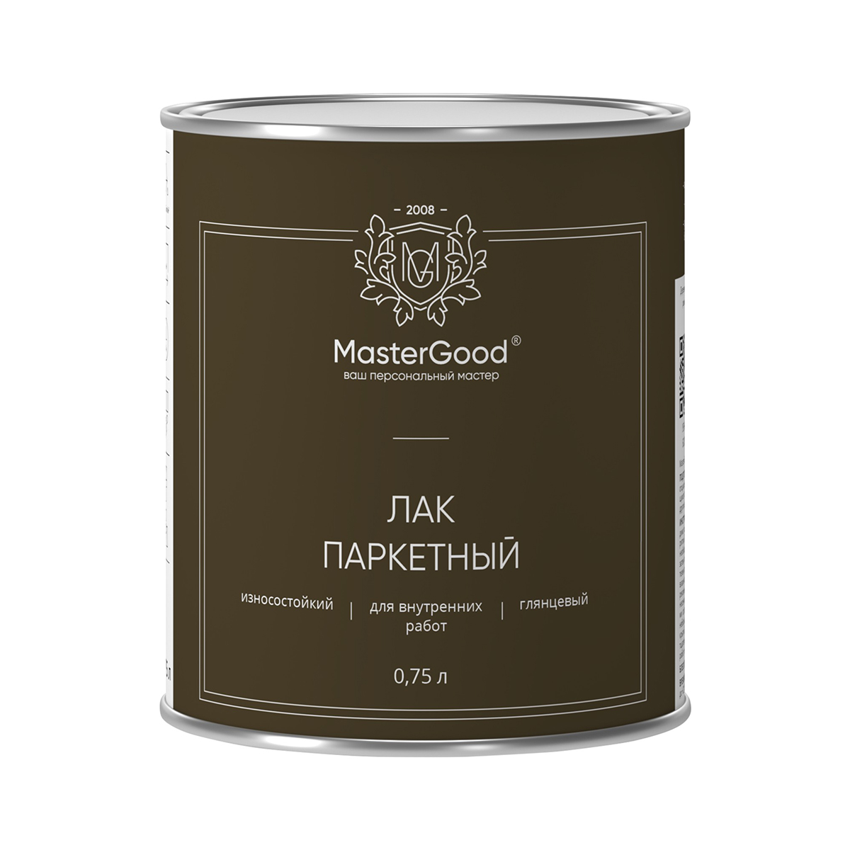 Лак пф-231 паркетный глянц. 0,75 л (1/12) "mastergood"