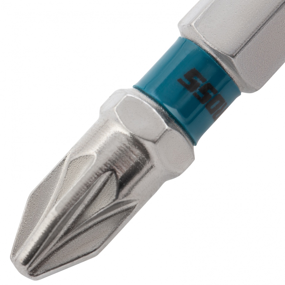 Набор бит РZ2 х 50, сталь S2, 10 шт. Gross (11345)