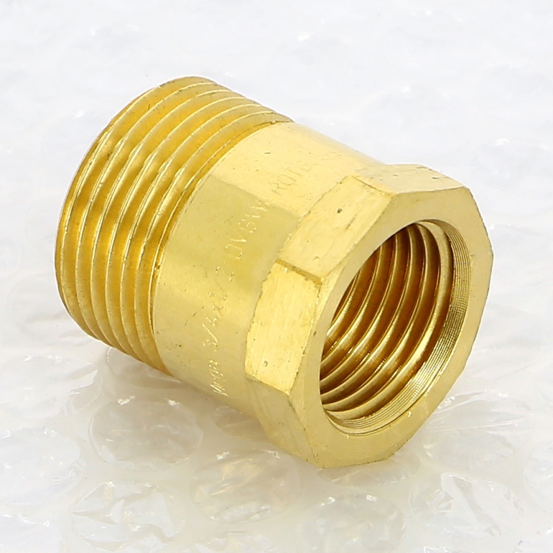 Футорка резьбовая удлиненная НВ 3/4" x 1/2" бронза VIEGA (441494)