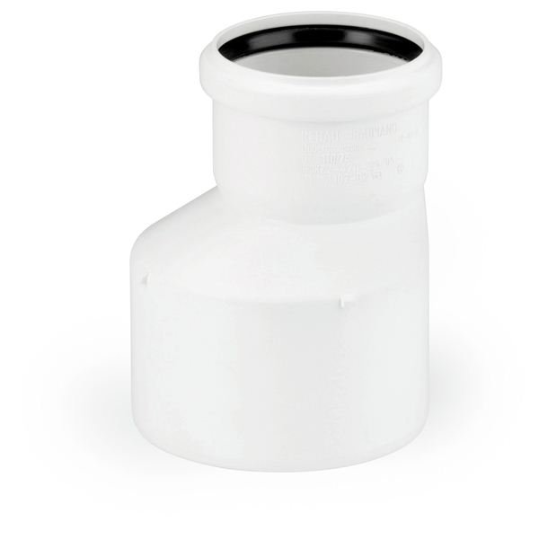 Переход канализационный 100 х 50 мм редукционный RAUPIANO PLUS