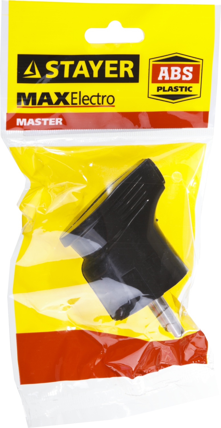 STAYER MAXElectro, черная, 16 А/220 В, 1300 Вт, угловая вилка (55161-B)