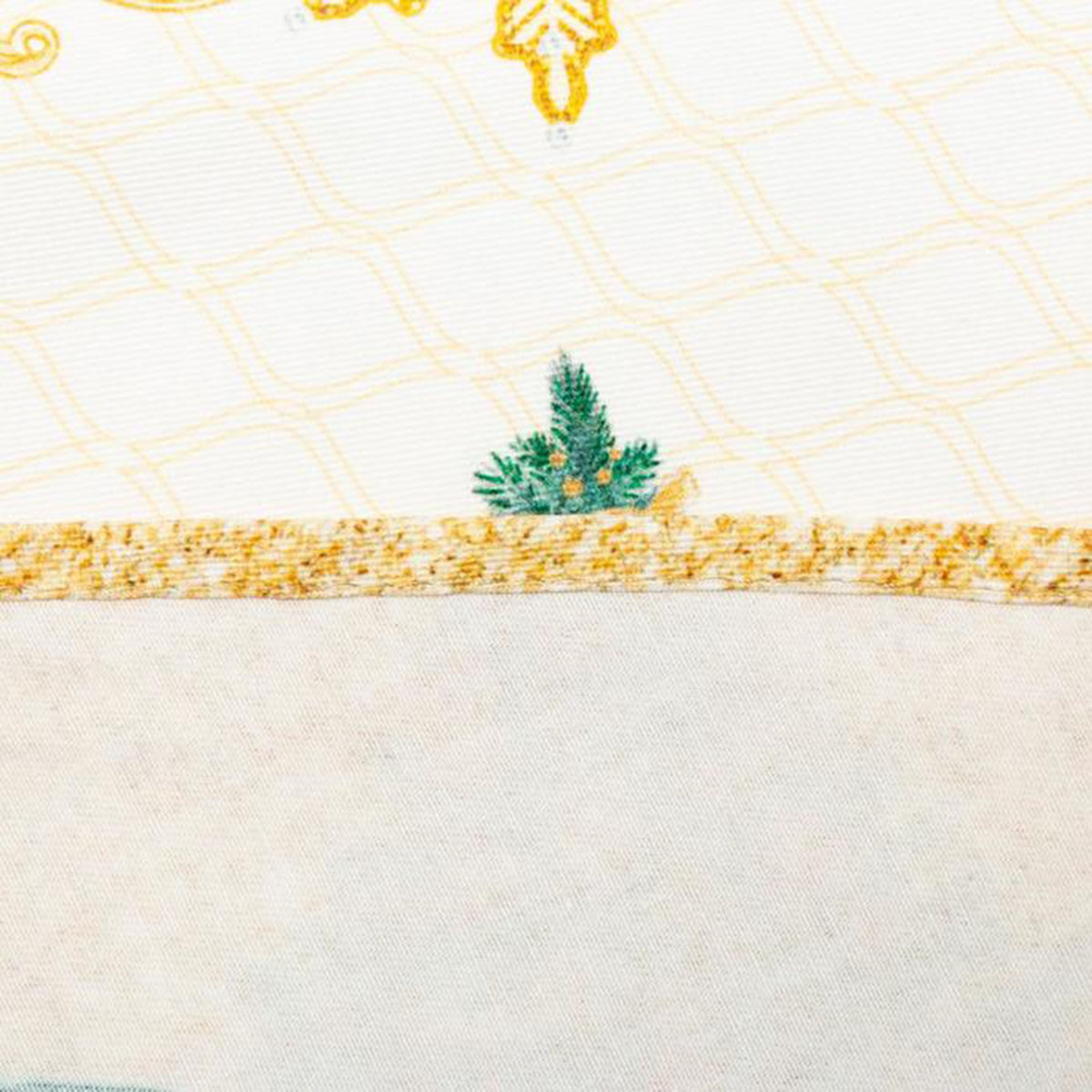 Скатерть "этель" golden christmas d=215 см (1) 5072937