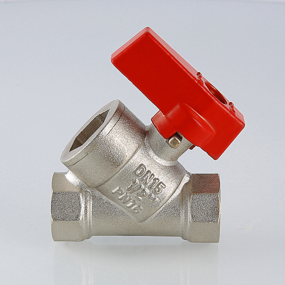 Кран шаровый с цельным корпусом 1/2'' ВВ флажок VALTEC