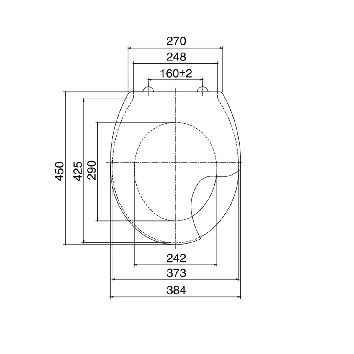 Сиденье для унитаза "виктория" голубой лед (1/15) "вирпласт"