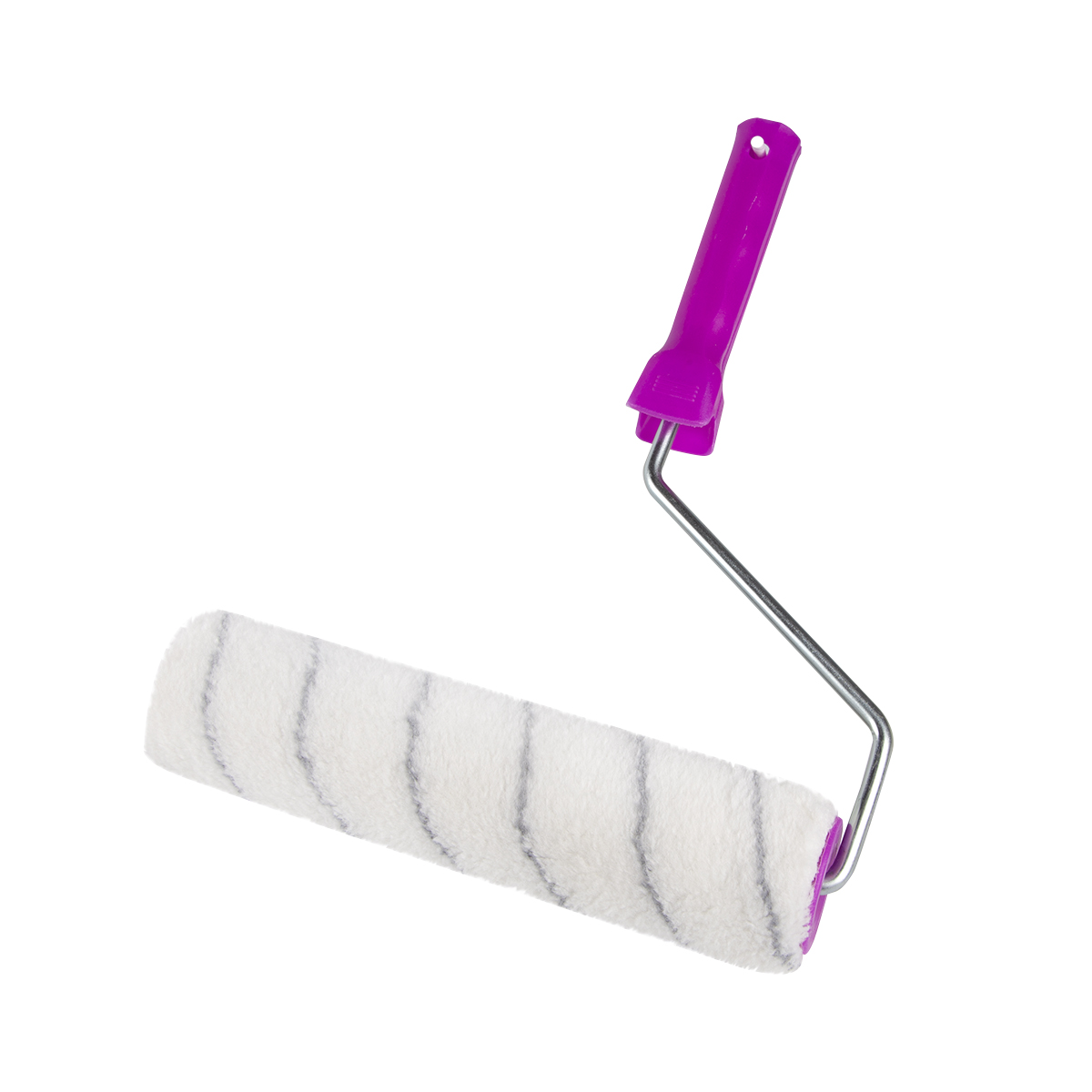 Валик полиакрил  d48/250 мм (ворс 12 мм) бюгель 8 мм (в сборе) (1/36)  "krafor" 016-0250