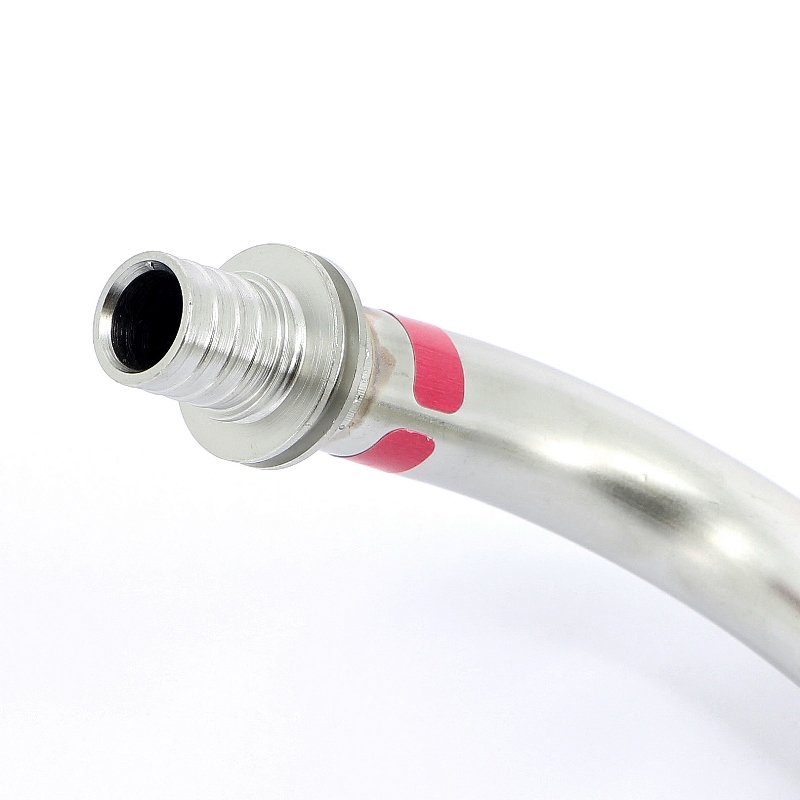 Угол 16 x 15 мм с трубкой 250 мм из нержавеющей стали REHAU для подключения радиатора