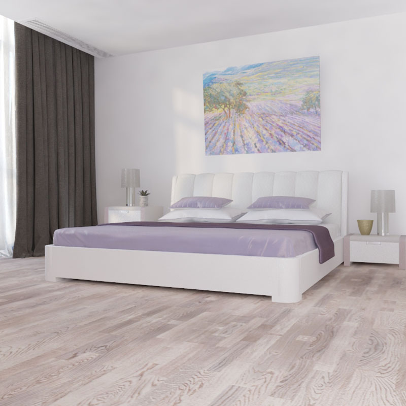 Паркетная доска Polarwood Ясень Марс масло трехполосный Ash Mars Oiled Loc 3S