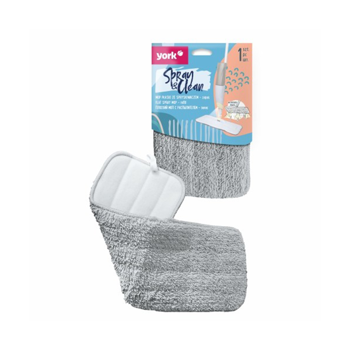 Насадка для  швабры с распылителем (1/24) "york"