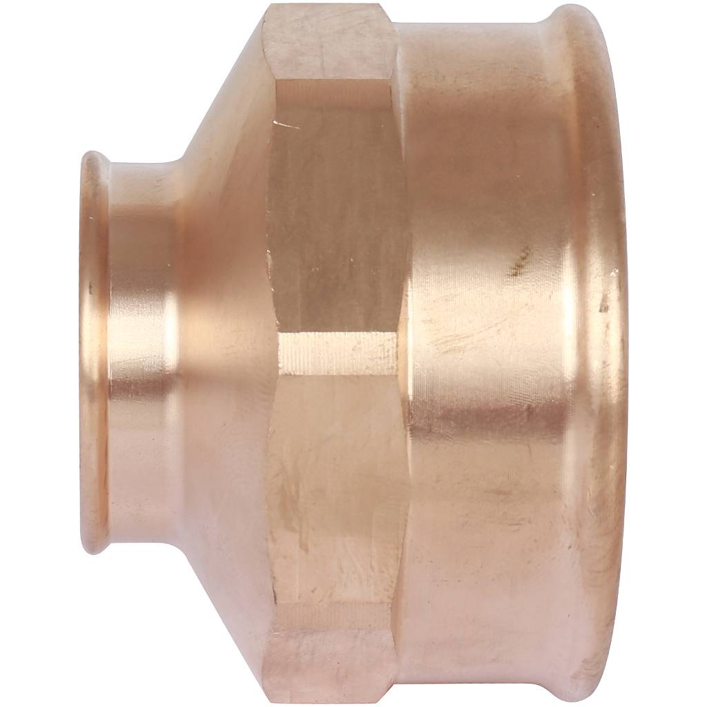 Муфта редукционная 1"1/2 х 3/4" резьбовая (ВР) бронза VIEGA (271879)