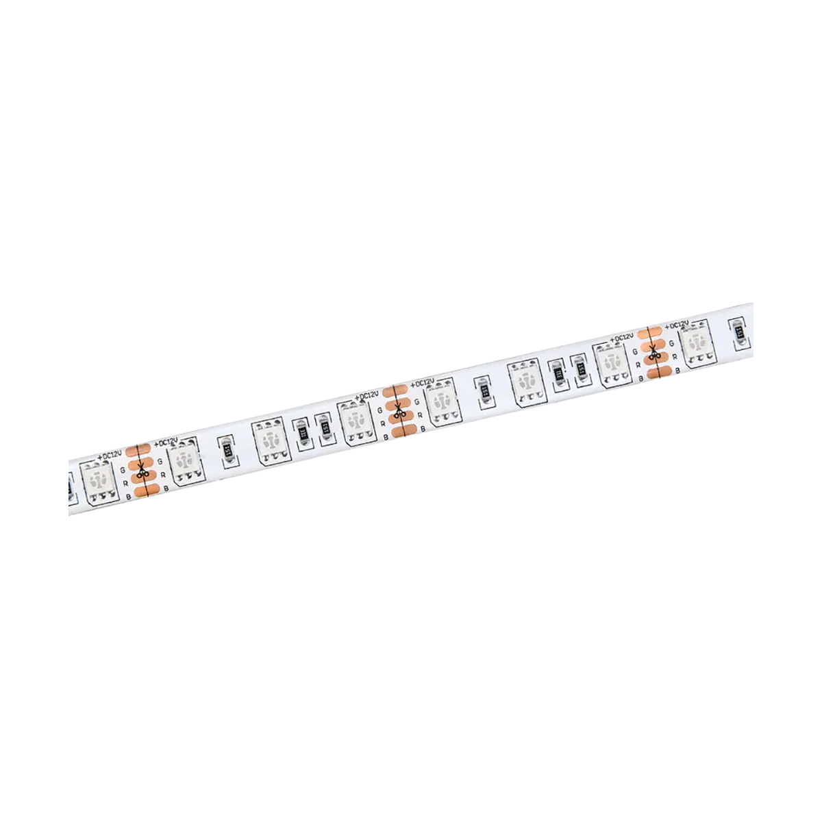 Лента светодиодная (led) lsr-5050rgb60-14,4-ip65-12в, 5 м мультиколор (1/20) "iek"