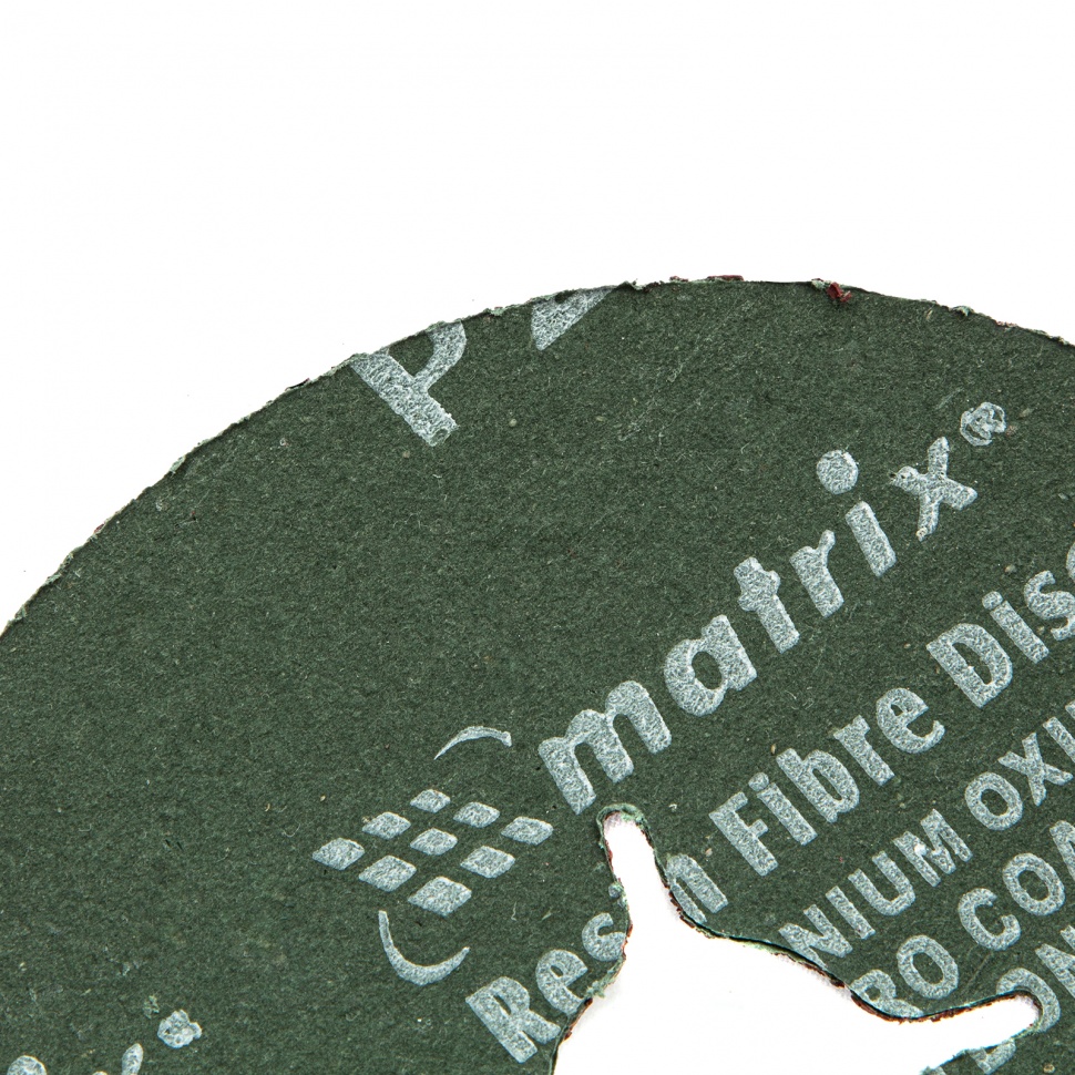 Круги фибровые 5 шт, Р 24, 115 х 22 mm Matrix (73901)