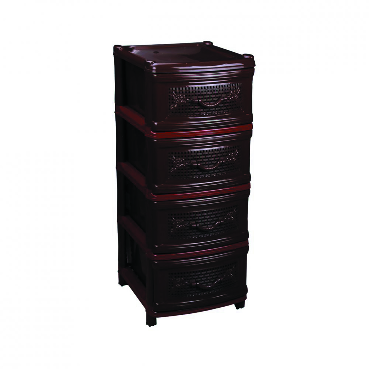 Комод "эконом" 4-х секционный (1) "альтернатива" м2443