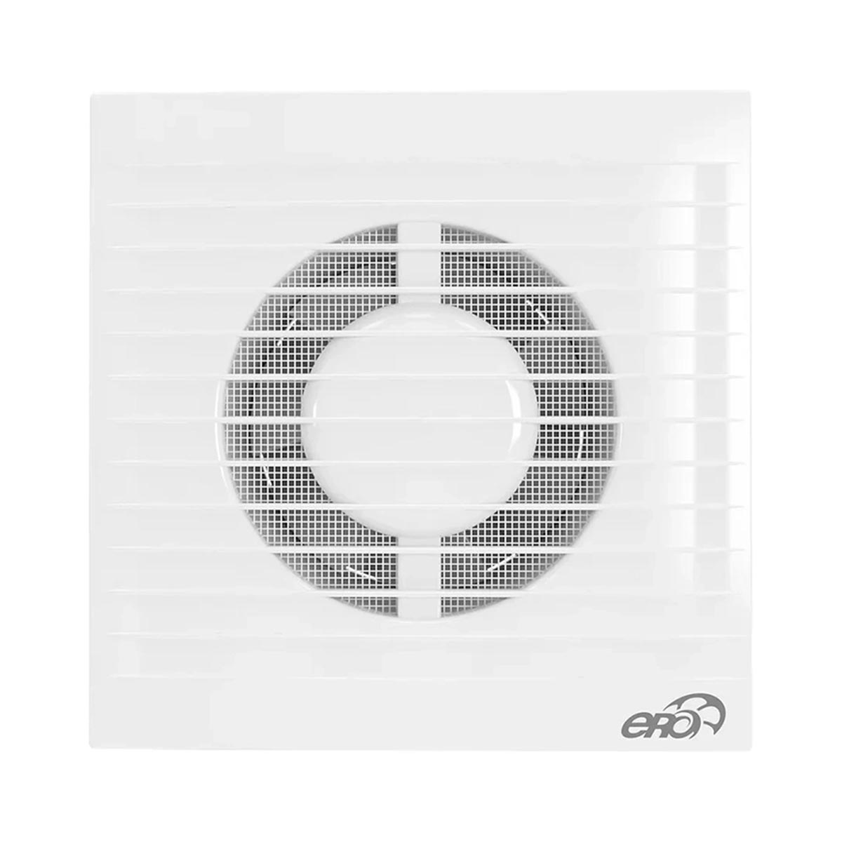 Вентилятор e 100 s c осевой с обратным клапаном и антимоскитной сеткой d100 (1/24) "эра"