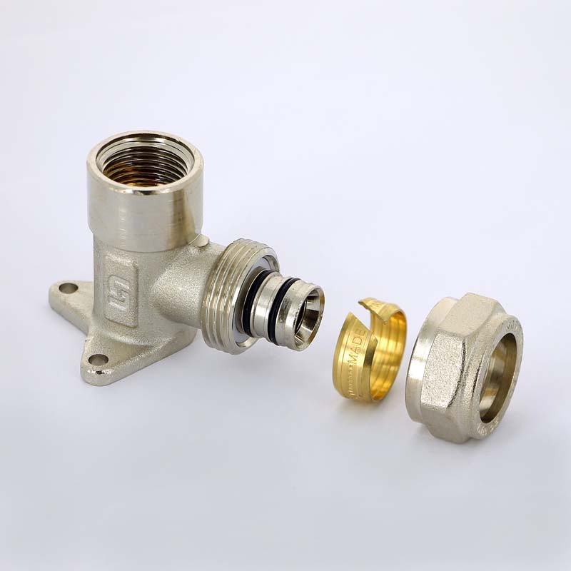 Водорозетка обжимная ВР 20 х 3/4" UNI-FITT для металлопластиковых труб