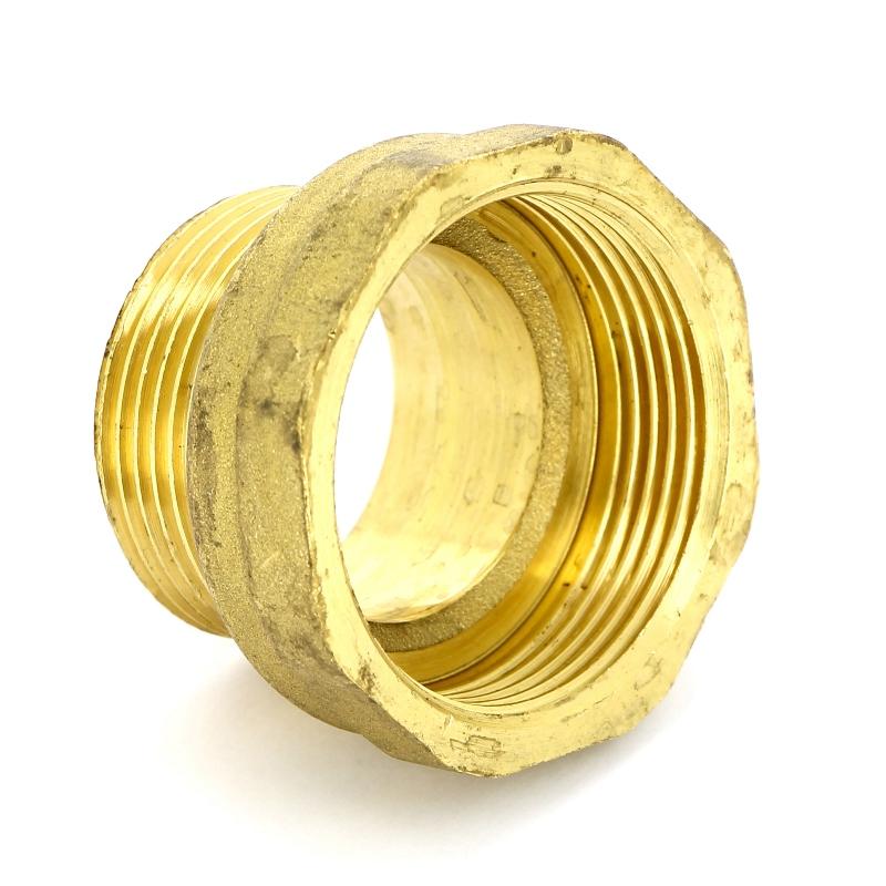Переходник резьбовой 1"1/2 х 2" ВН латунь UNI-FITT