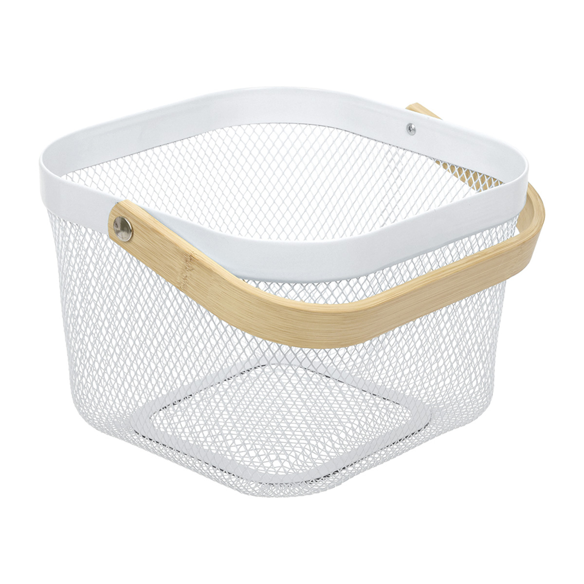 Корзина для хранения 26,5*24,5*17 см метал. (1/30) "marmiton" 17374