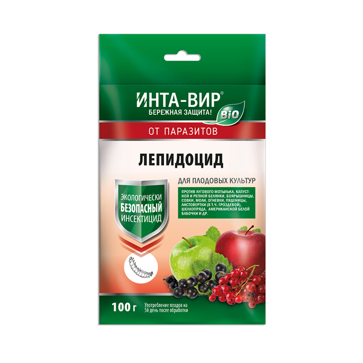 Инсектицид "инта-вир" лепидоцид  100 г (10) "фаско"