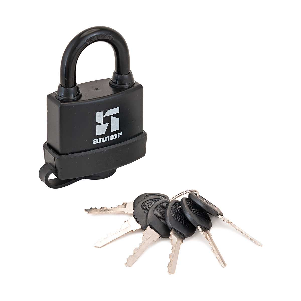 Замок навесной всепогодный вс1ч- 375п  8,5 мм (6 ключей) (1/6/48) "аллюр"