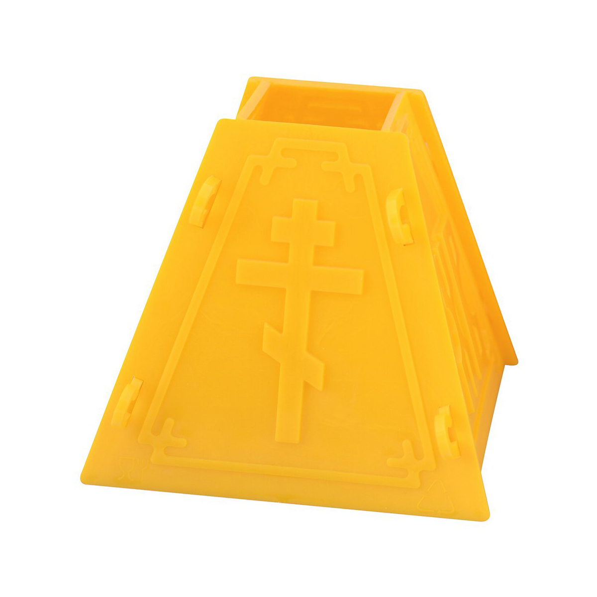 Форма для пасхи "пасочница" 12*12*11 см (1/10/50) "мультидом" мп76-54