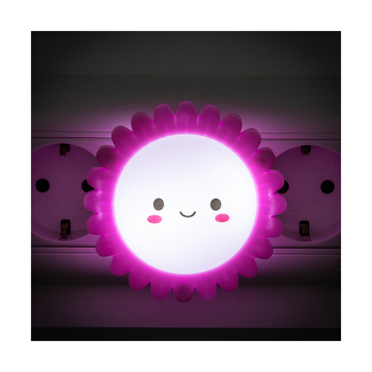 Лампа-ночник "energy" en-nl-5 "цветок", розовый (1/50/100)