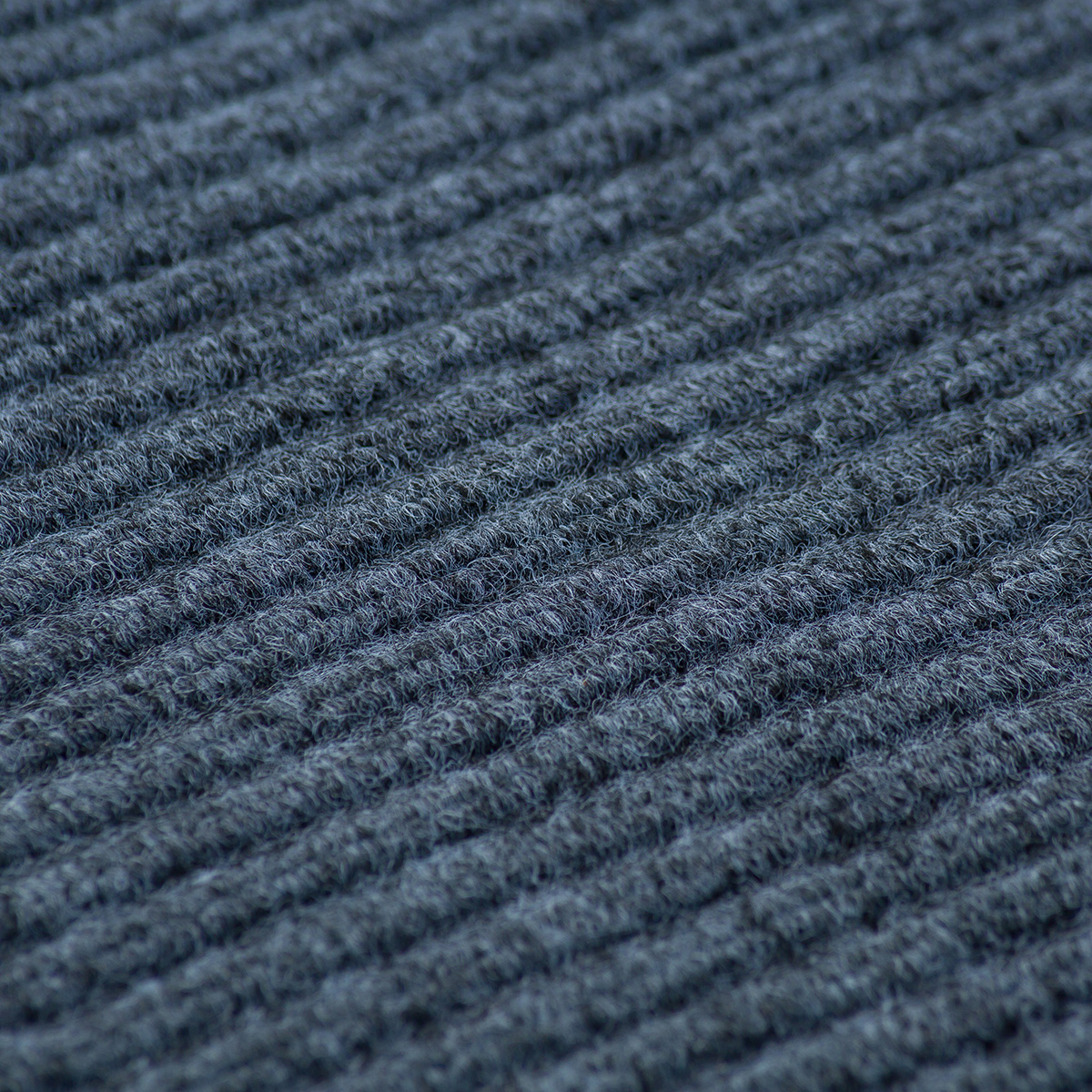 Коврик влаговпитывающий "ребристый" 100*200 см (серый) (1/3) "sunstep" 35-081