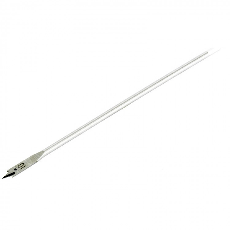 Сверло по дереву перовое удлиненное, 10 х 300 мм, шестигранный хвостовик Matrix (704010)