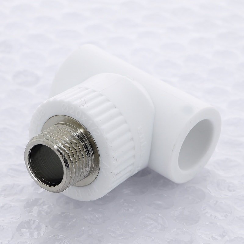 Тройник 20 х 1/2" (НР) PRO AQUA полипропилен PP-R