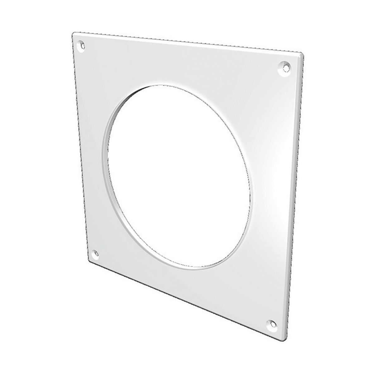 Накладка торцевая 170 х 170 мм для канала d125 пластик (1/250) "эра" 12,5нкп