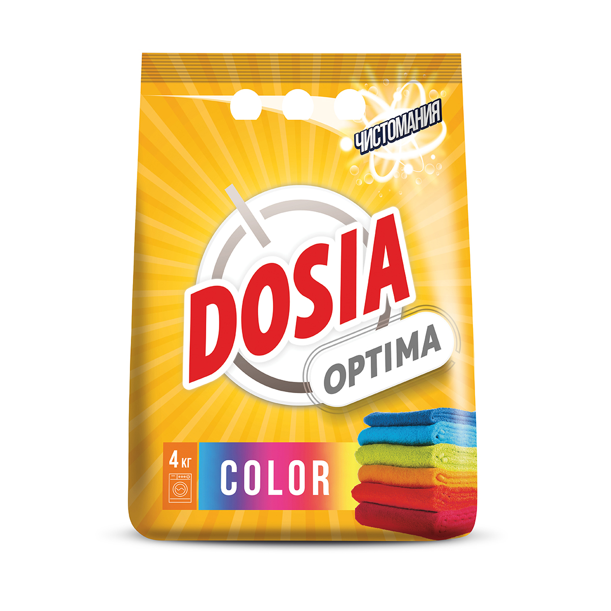 Стиральный порошок "dosia optima color" 4 кг (1/4)