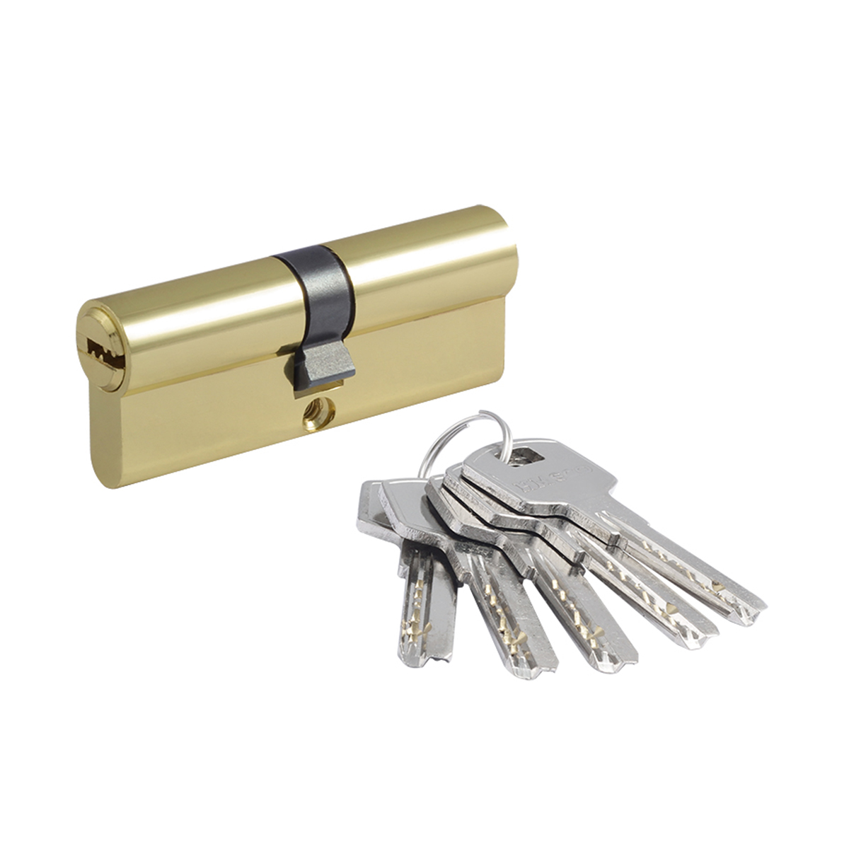 Цилиндров. механизм есо-std z лп-80 (40-40) (ключ/ключ) золото (1/10/80) "нора-м"