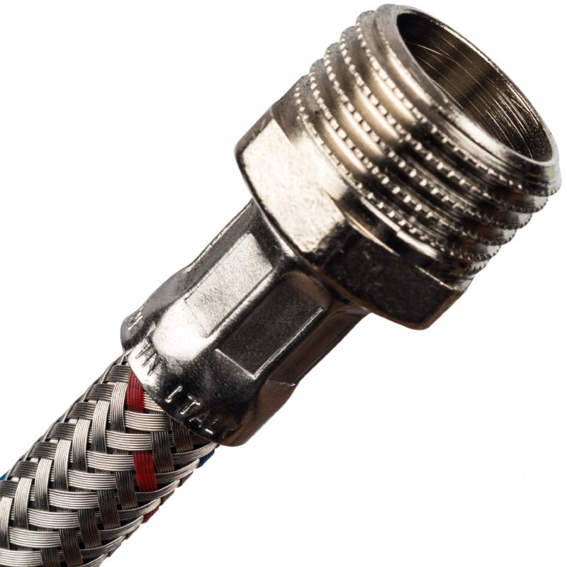 Гибкая подводка для воды НР 1/2 х ВР 3/8 STOUT - 600 мм