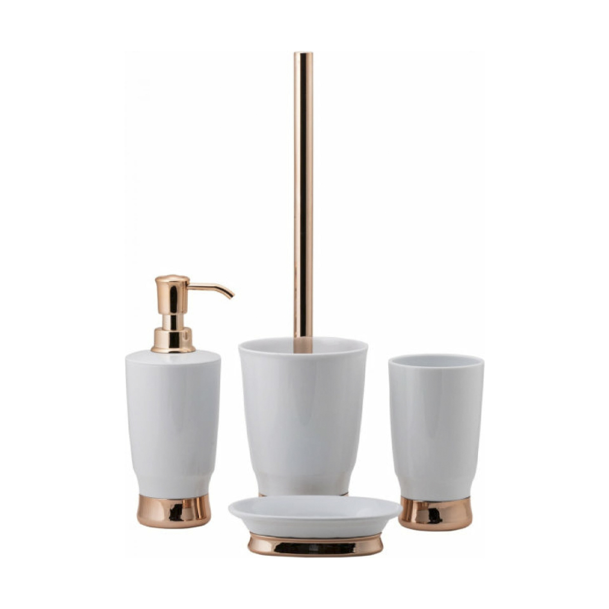 Стакан для ванной комнаты "charm" пласт. (белый) (1/12) "swensa" swp-7022wht-03