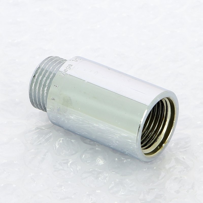 Удлинитель резьбовой 1/2" x 40 мм ВН xромированная бронза VIEGA (447205)