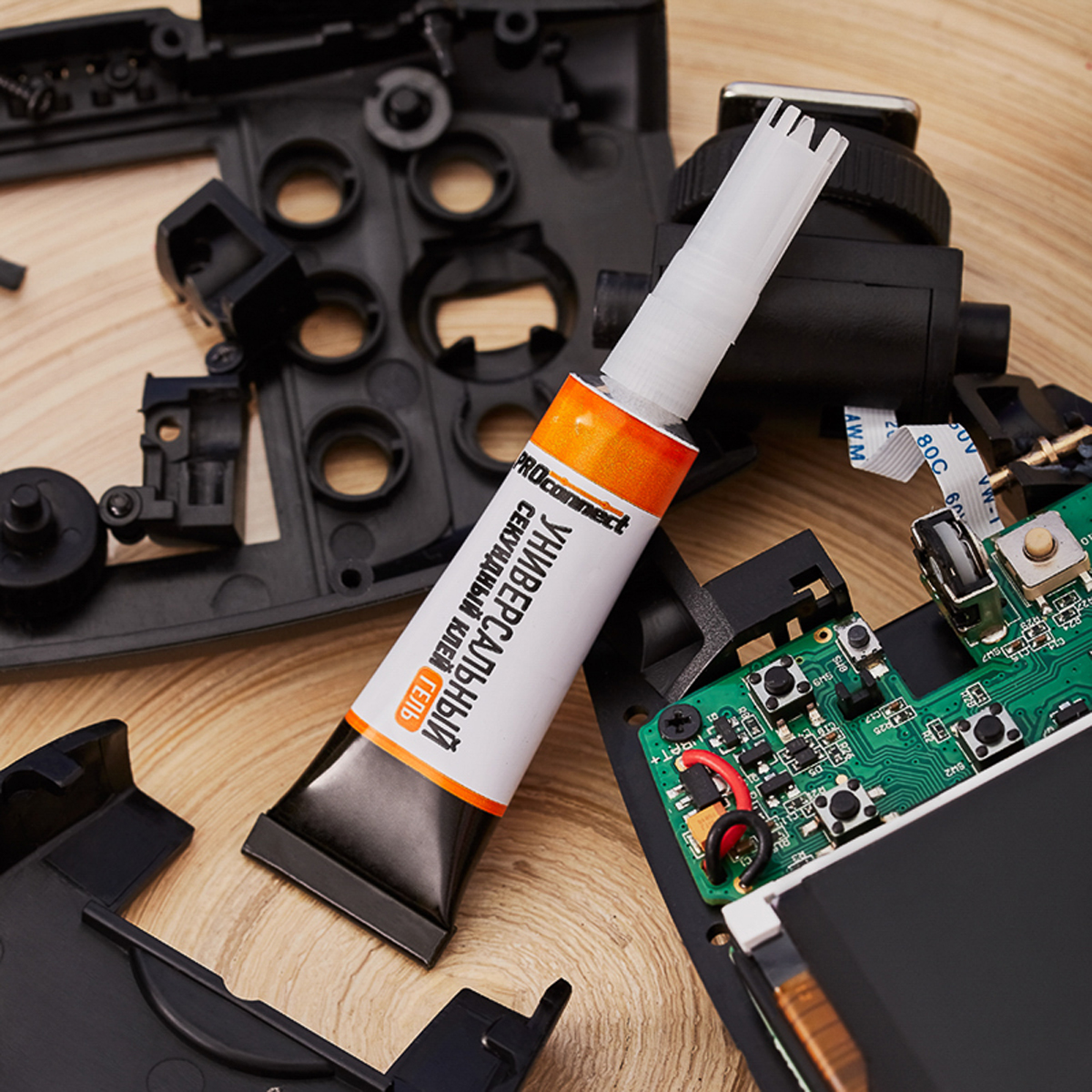 Клей секундный универсальный гель 3 г (12/288) "proconnect" 61-0910