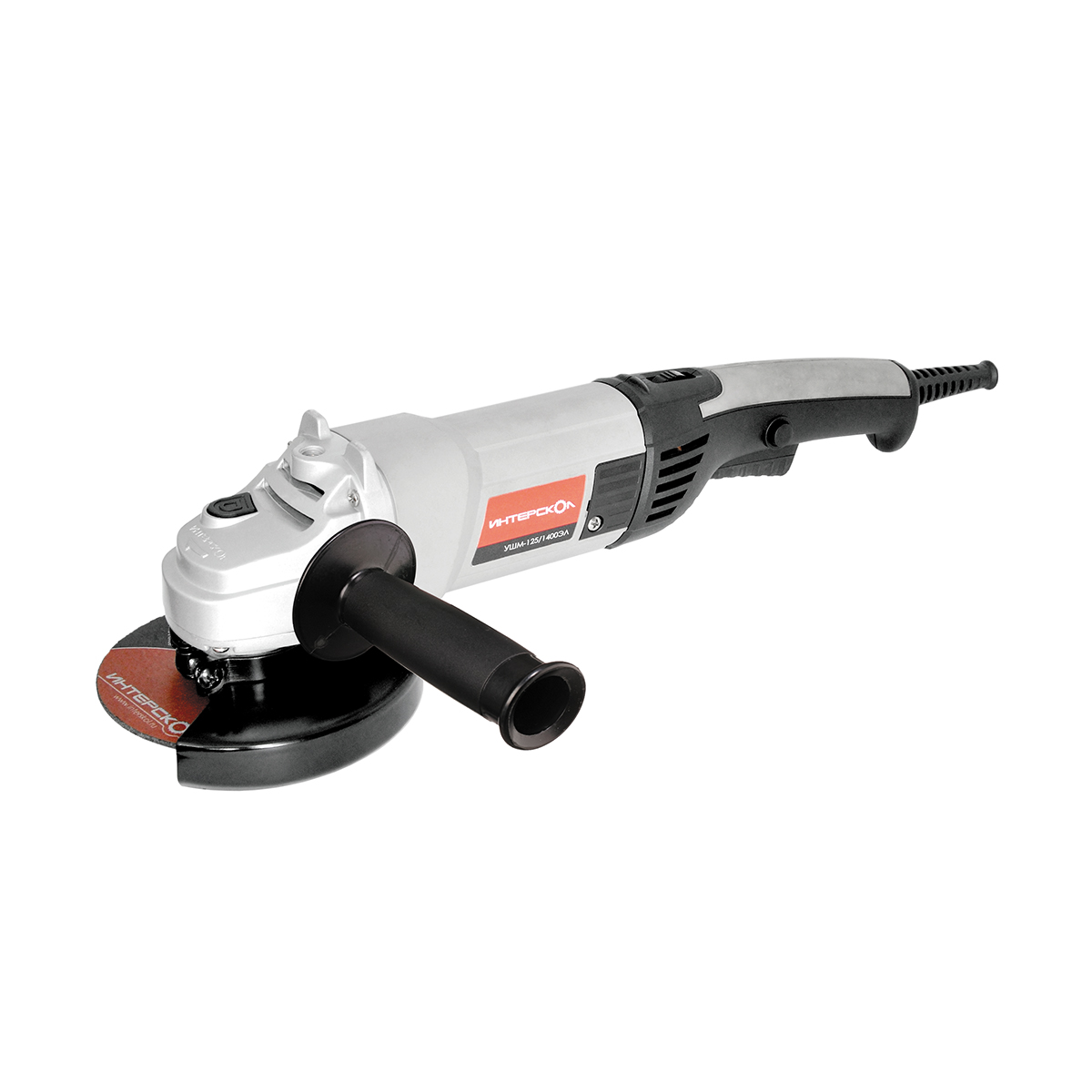 Угловая шлифмашина ушм-125/1400эл  (1/4) "интерскол" 302.1.0.00