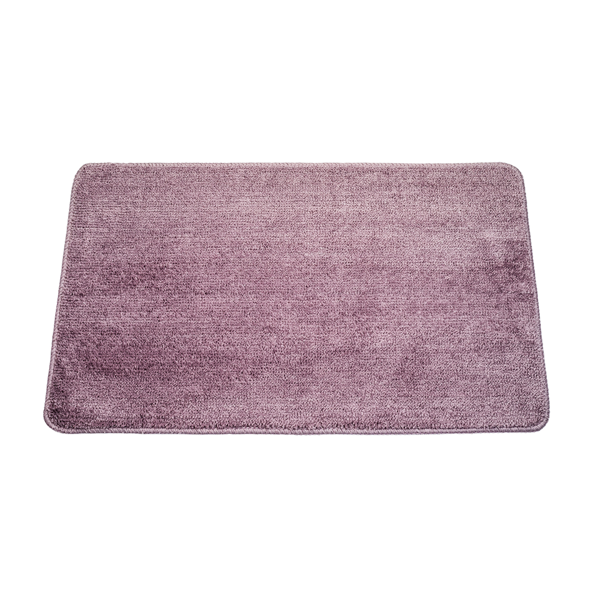 Коврик для ванной "presto" 50*80 см, микрофибра (серо-лиловый) (1/30) "swensa" bsm-1411edb-b