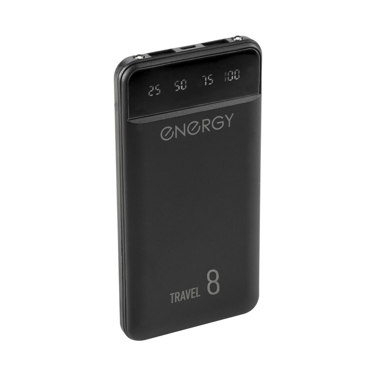 Зарядное устройство для телефона беспроводное power bank 8000 travel (черный) (1/50) "energy"