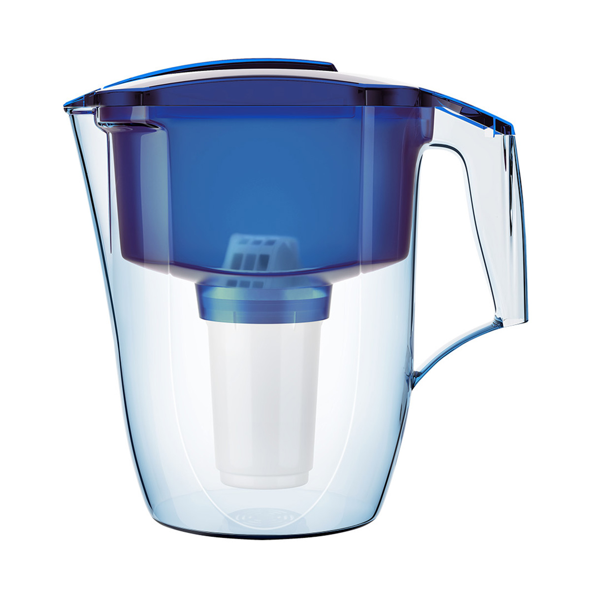Фильтр-кувшин "гарри" модель p42а5n  3,9 л (синий) (1/5) "аквафор"