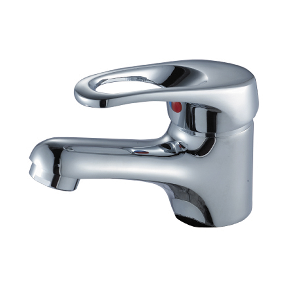 Смеситель для умывальника  b35-11  монолитный (1/12) "rossinka"