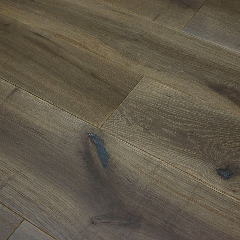 CHALLE 2-х слойная (шип-паз) Дуб Вермонт Лайт (Oak Vermont Light) Кантри Лак 400-1500 x 180 x 15 / 2.16м2