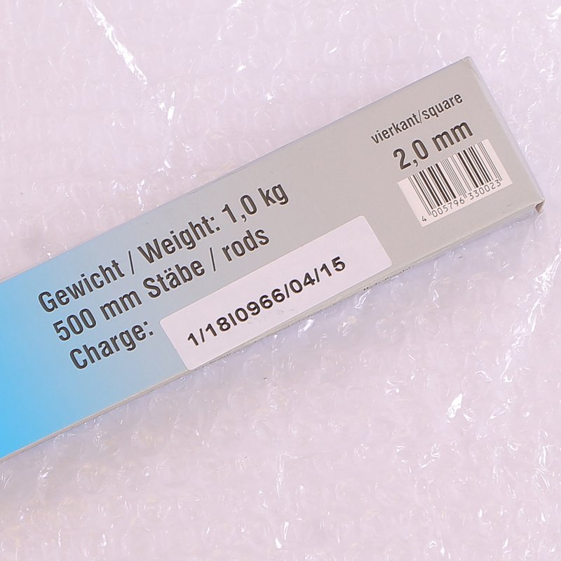 Припой твердый медный Cu-Rophos®94 2 мм FELDER 1000 г