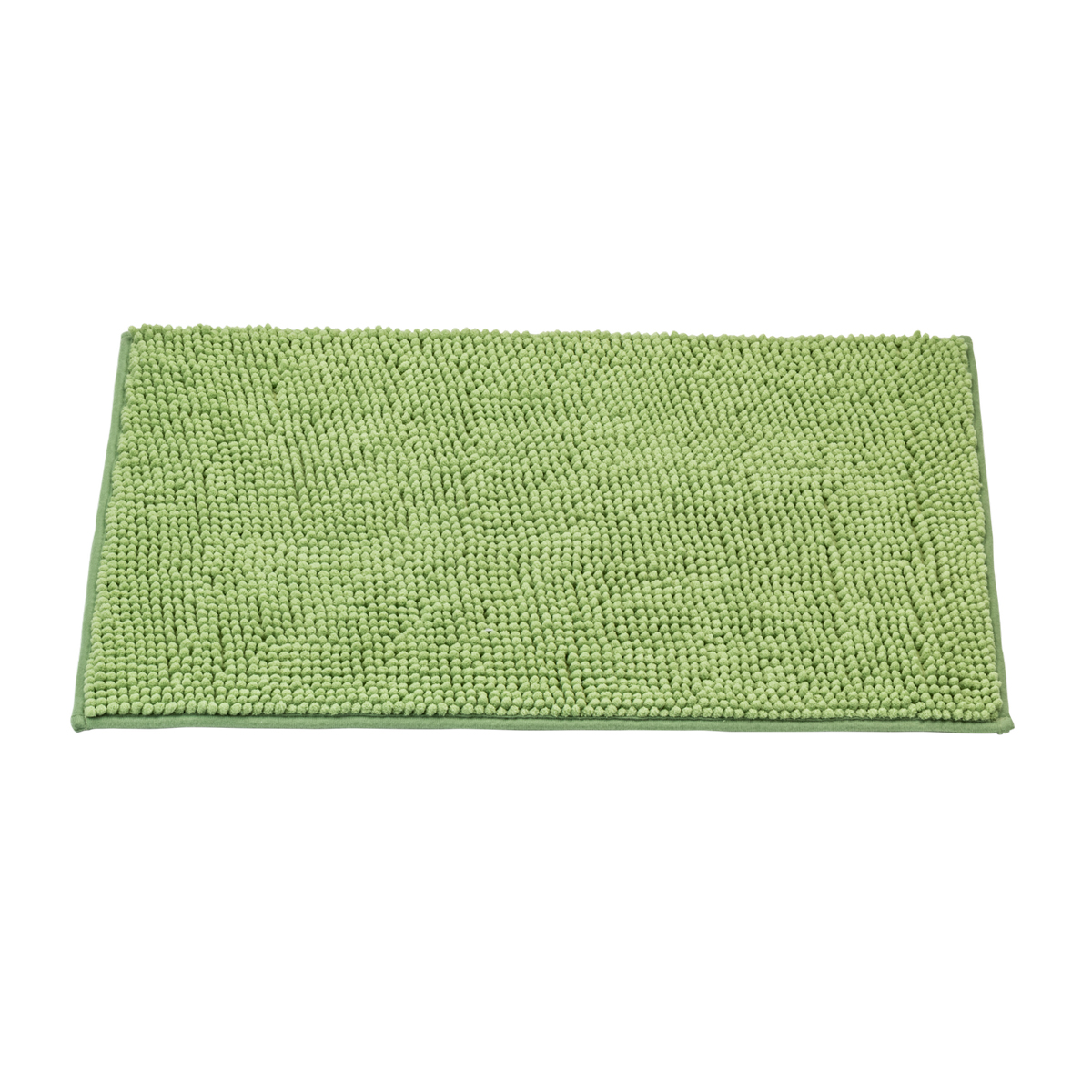 Коврик для ванной "merci" 45*70 см, полиэстер (зеленый) (1/36) "swensa" atm-2100grn-b