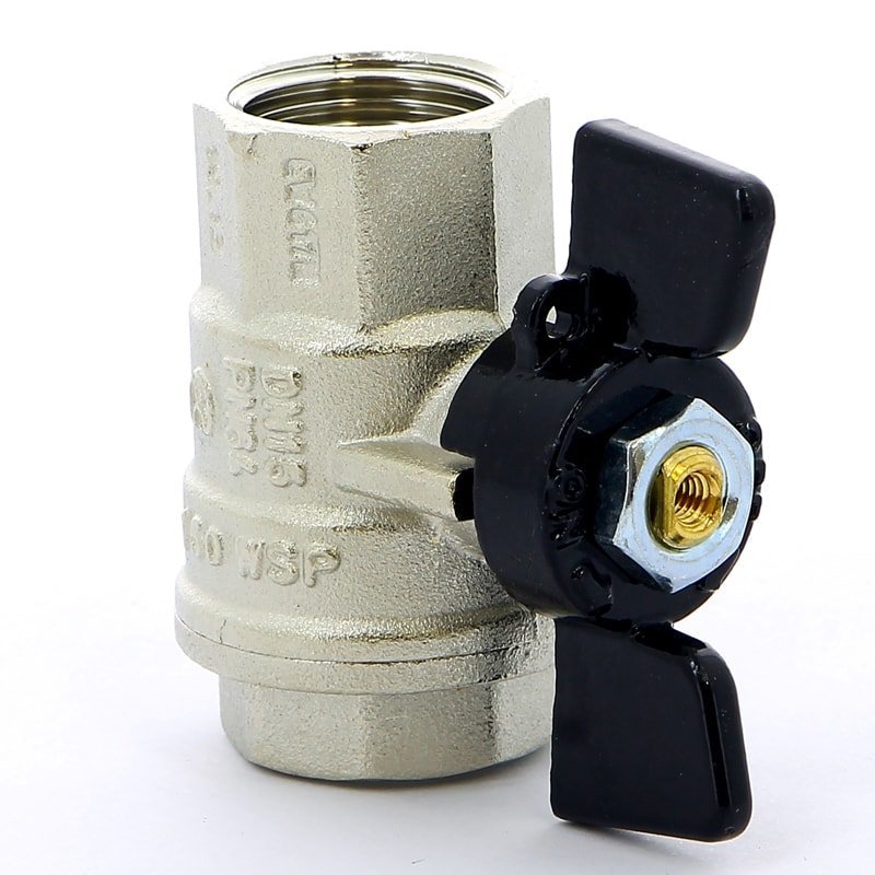 Кран шаровый BUGATTI OREGON 1" ВВ бабочка