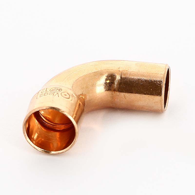 Отвод однораструбный 90° VIEGA пайка 12 мм медный