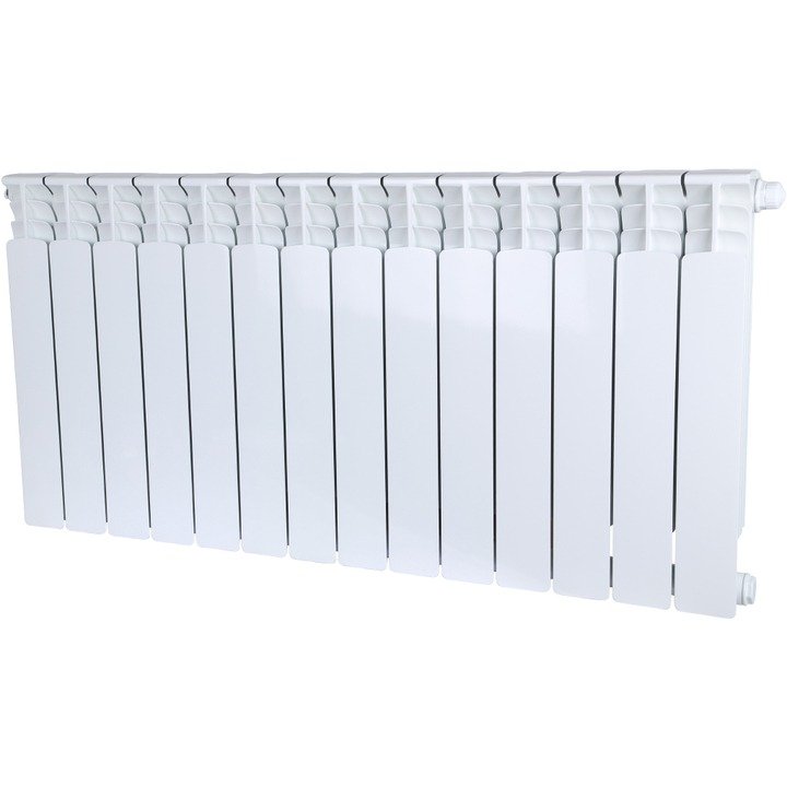 Радиатор STOUT Space 500 мм 14 секций, биметал. (нижнее правое подключение) на 25,9 кв.м.