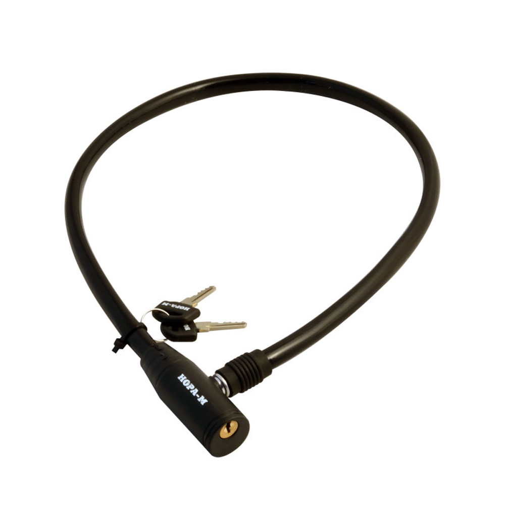 Замок велосипедный  №20   6*800 мм (1/40/80) "нора-м"