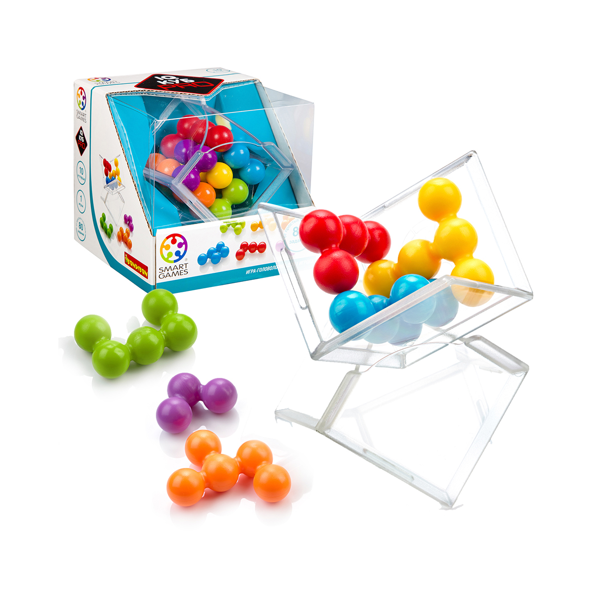 Игра логическая "iq-куб pro" "bondibon" вв3332