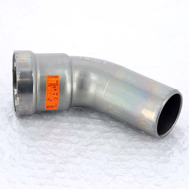 Угол-вставка 45 град. пресс оцинкованная сталь Megapress VIEGA 1"1/2