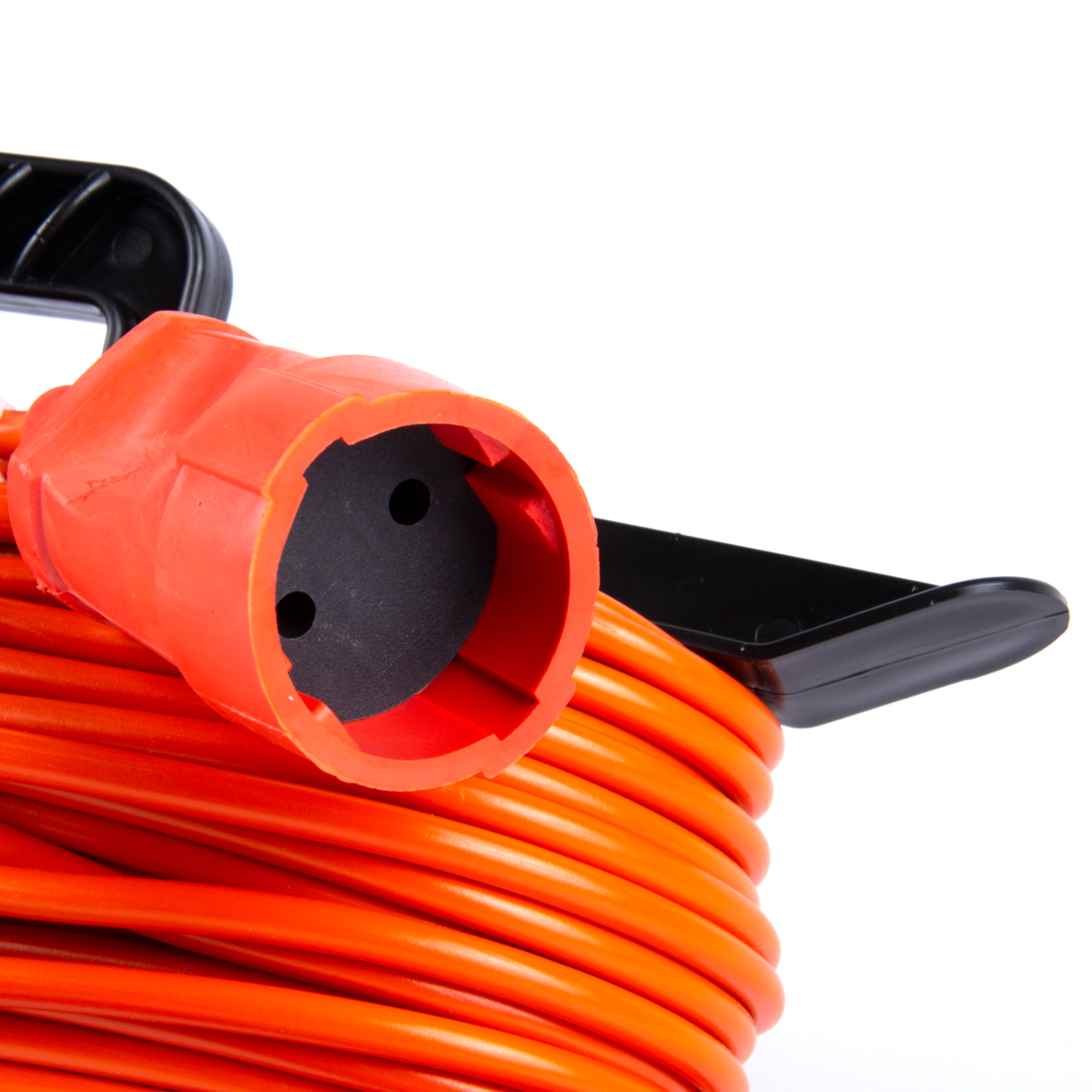 Удлинитель на рамке розетка "евро" 40 м  пвс 2*0,75 мм (1/10)  (ух10-101 40 м)