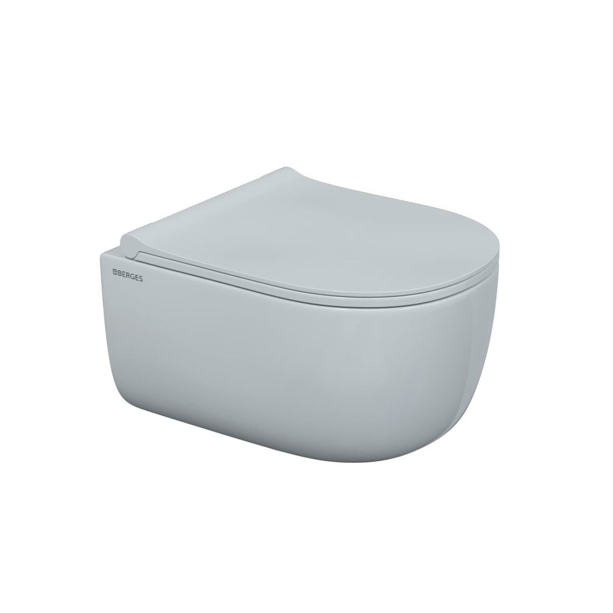 Унитаз подвесной "ego rimless" белый (1) "berges"